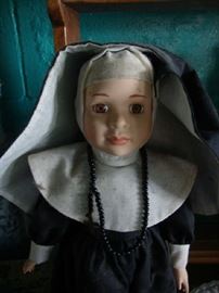 Nun Doll, many more  Dolls.....Cabbage Patch, Composition, Porcelain, Etc
