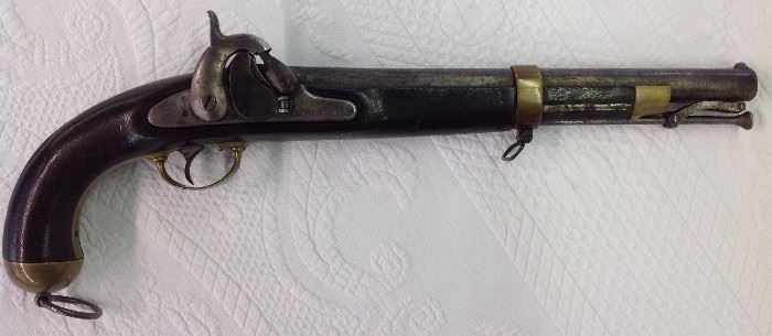 CS Richmond Model 1855 58 Cal Single Shot Pistol
