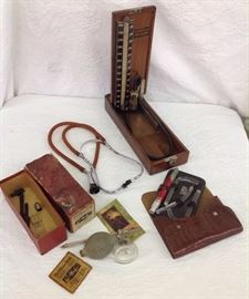 Lot of 4 Medical Antique Instruments
