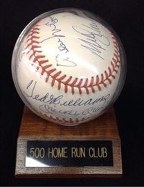 500 Home Run Club Baseball
