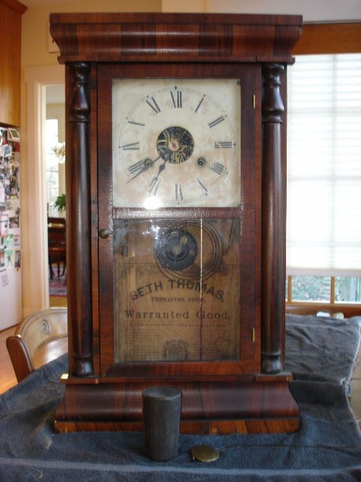 Antique federal mantle clock ready for restoration!