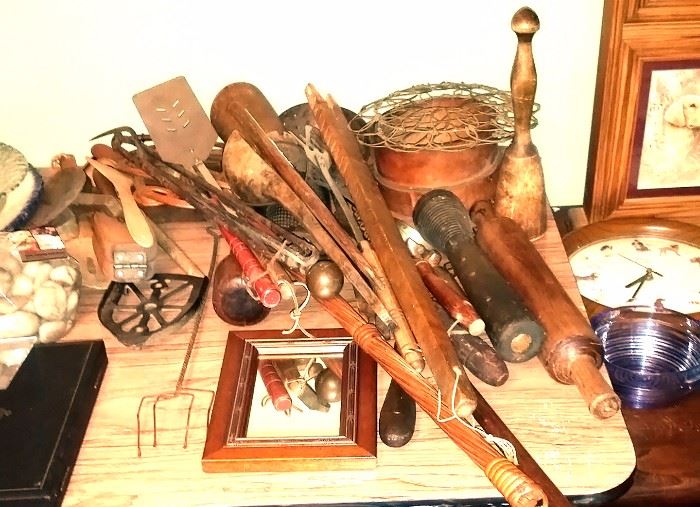 Antique utensils, tools