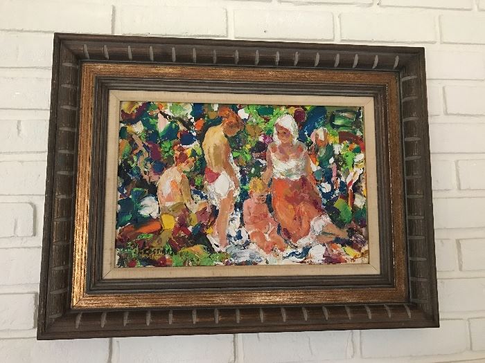 John Edward Costigan signed Oil Painting (1888-1972)