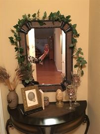 Mirror (goes with table) 
