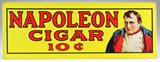 Napoleon Cigar tin sign