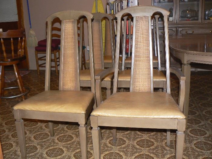 Dining Room Table Chairs - Set of 6