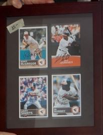 SIGNED BASEBALL CARDS