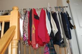 RACKS OF CLOTHES