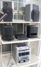 BAKER'S RACKAND STEREO EQUIPMENT