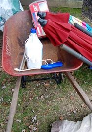 VINTAGE HECHINGER WHEEL BARREL