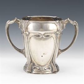Bruckmann  Sohne Jugendstil Vase