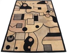 Contemporary Carpet black