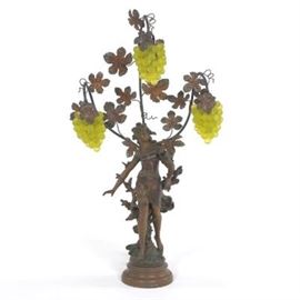 Figural Lamp After Julien Causse