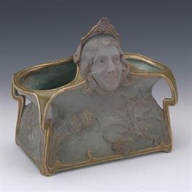 Sarah Bernhardt Art Nouveau Planter