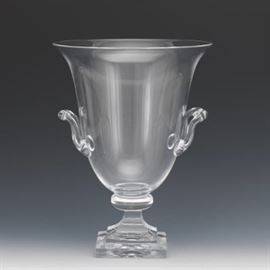 Steuben Strawberry Mansion Vase, Frederick Carder