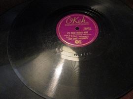 Big stack of 78s