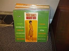 Vintage Patsy Cline LP, and other vintage Country.