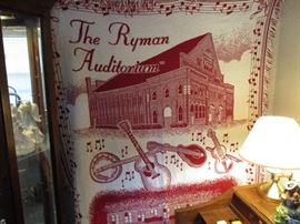 Ryman Auditorium throw