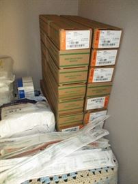 Table of health supplies