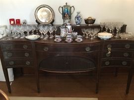 WOW! Huge antique sideboard! Needs a touch of TLC. Will be a stunner in its new home! 