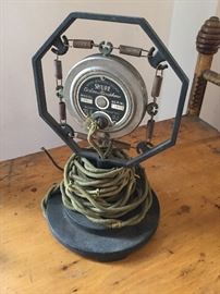 Vintage microphone. VERY cool piece for any shelf! 