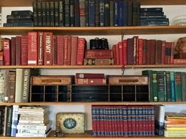 Medical books, reference books, historic books, you name it. 