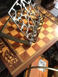 Small inlay side table