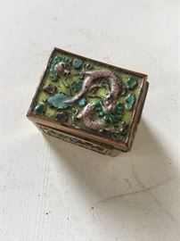 Ornate pill case made in hong kong