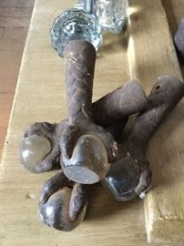 Glass ball claw foot salvage