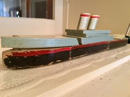 GREAT find! Old titanic-like wooden puzzle. 