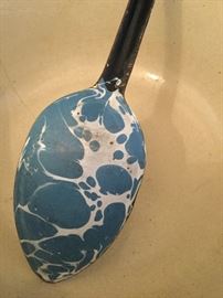 Enamelware - dipped spoon