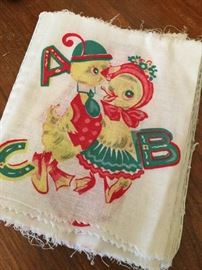 Old cloth ABC book 