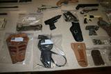 Cap guns, play guns, holster & access - NOT REAL GUNS!