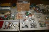 Plastic farm animals & plastic & metal soldiers & figures