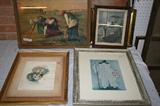 Fresh selection of old prints and pictures