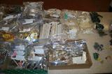 More plastic and rubber figures including people and animals