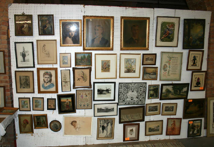 Wall of great prints and pictures!