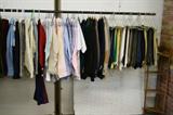 1970's/80's clothing including shirts and slacks all in nice clean condition.