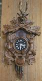 Emil Schmeckenbecher cuckoo clock new in the box, This looks to be 30-40 years old and was new in the box when we opened it and assembled it. Probably needs a good going over since it sat for so long. Still cuckoos though!