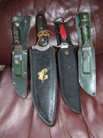 ASSORTED HAND KNIVES COLLECTION