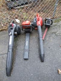 GAS OPERATED LEAF BLOWERS