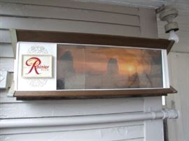 VINTAGE RAINIER LIGHTED WALL DECOR