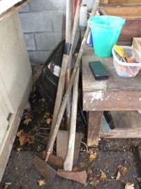 LOTS OF YARD TOOLS