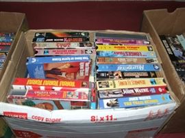 HUNDREDS OF VHS MOVIES
