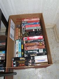 VHS MOVIES GALORE