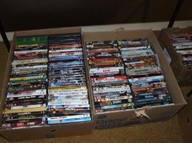 DVD MOVIES-HUNDREDS!!