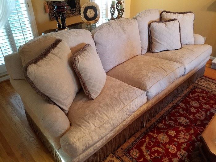 Large Thomasville Sofa measures 108" wide