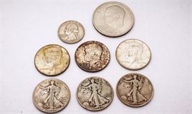 Group American Silver Coins
