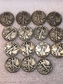 Ten Standing Liberty 12 Dollar Coin