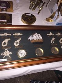 More framed nautical items